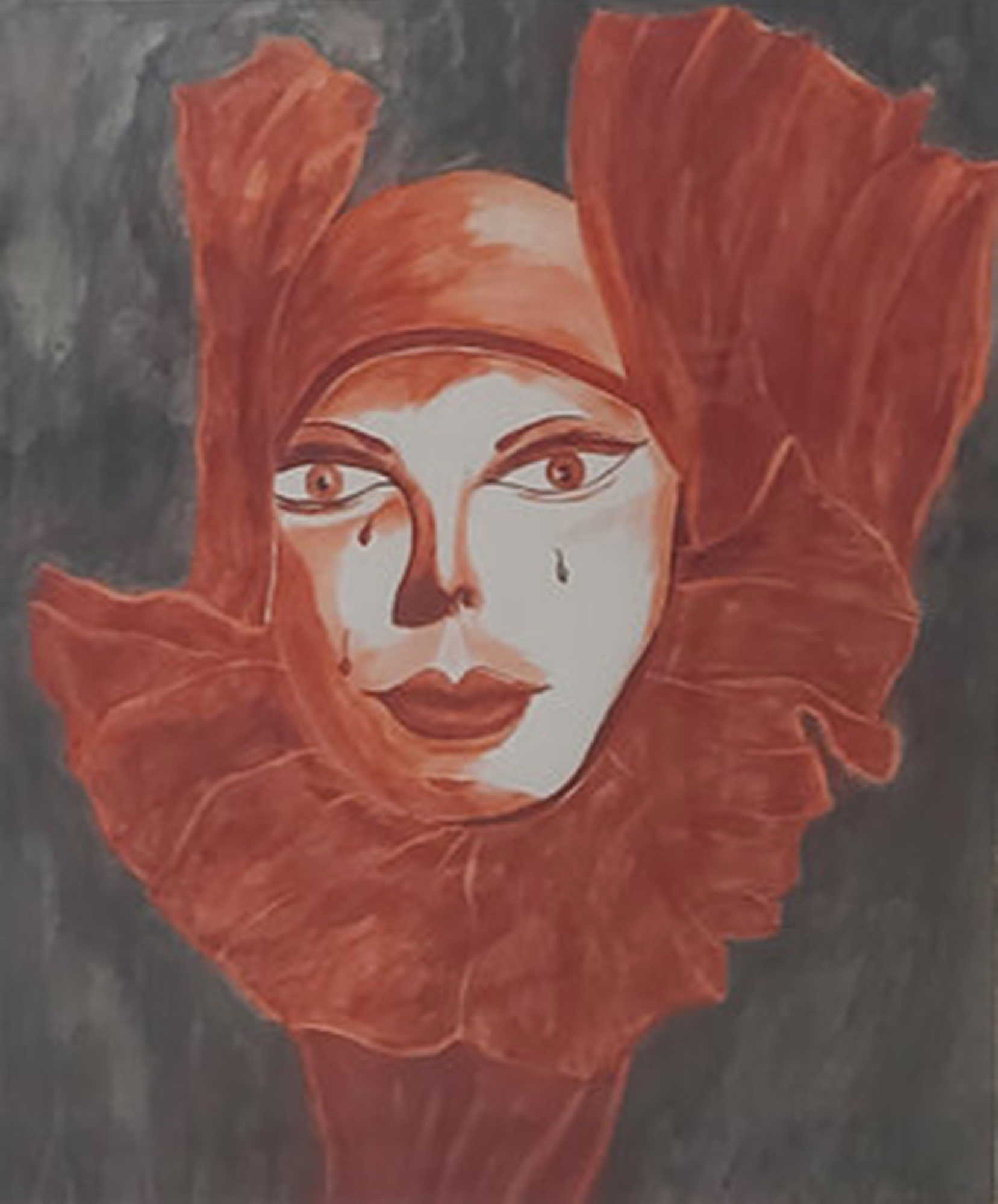 L'odyssée, comedia del arte, titre : pierrot